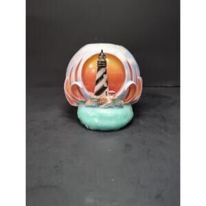 Light House By the‎ Sea Candle, Ornate Nautical Decorative, Layered Candle